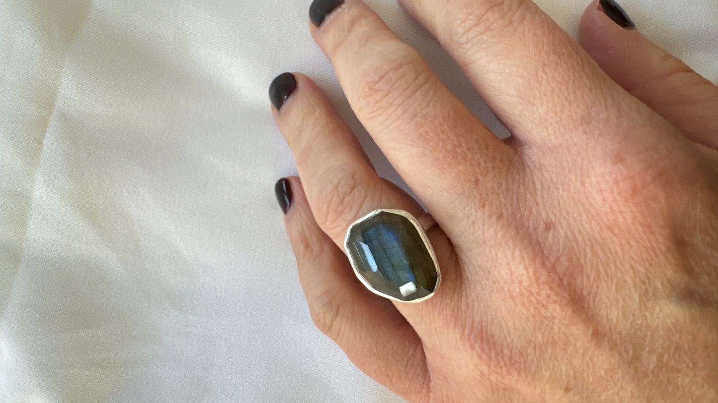 Labradorite Ring