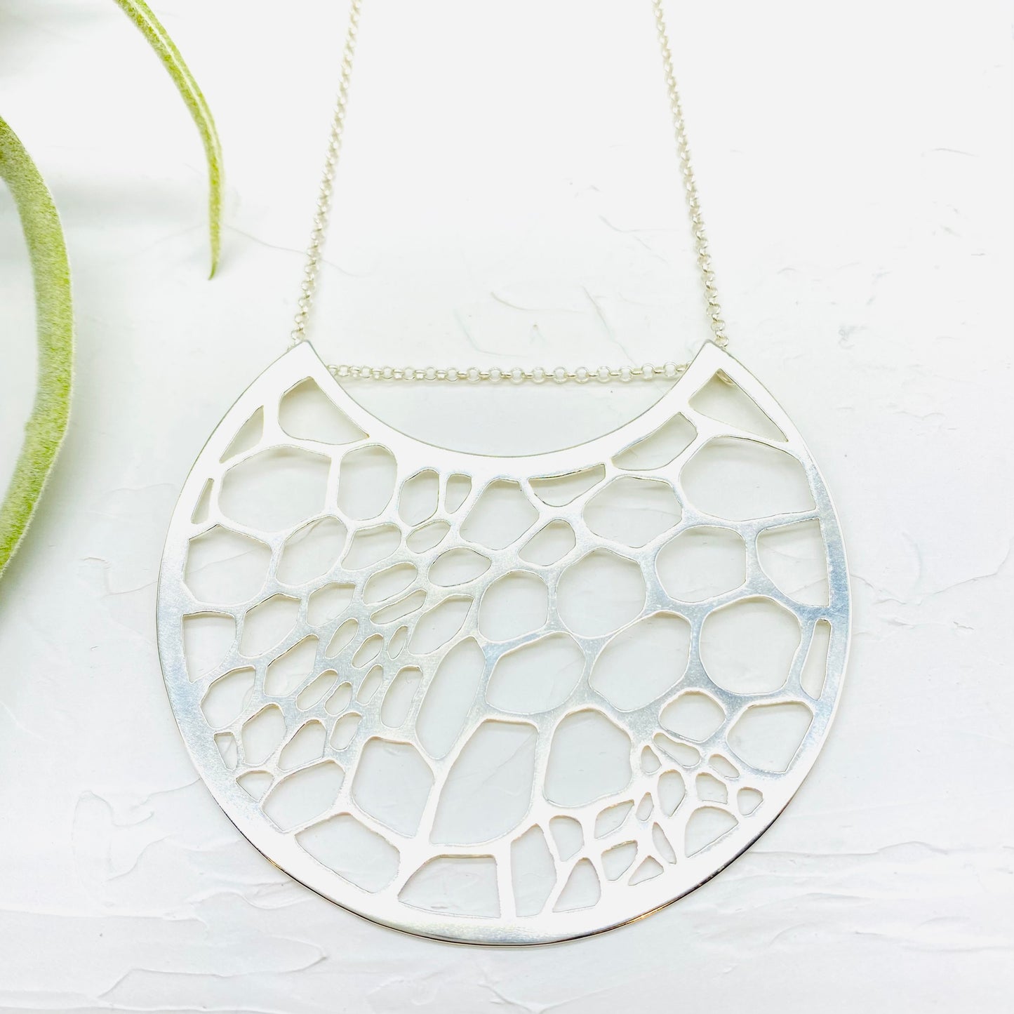 Organic Matter Statement Necklace