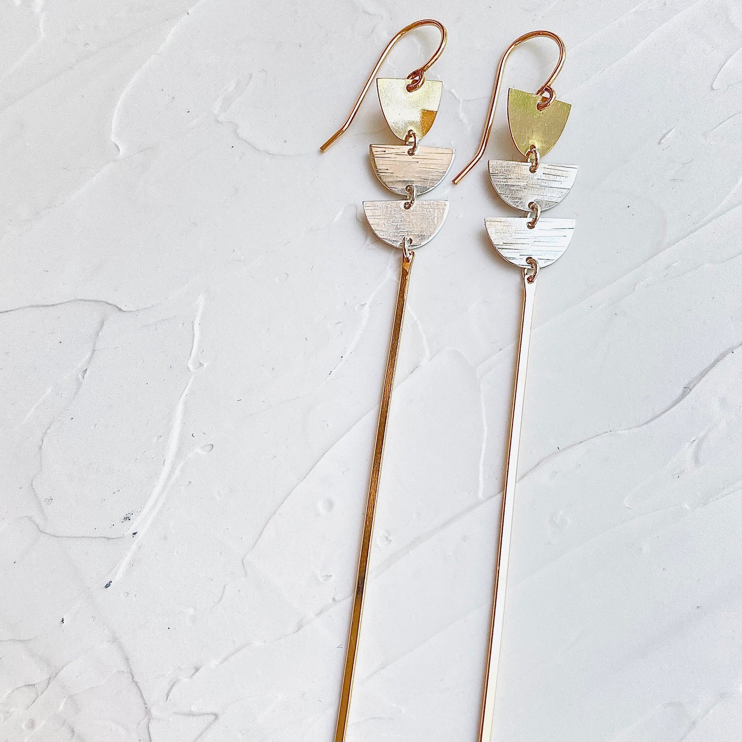 Cups Half-Full Statement Earring