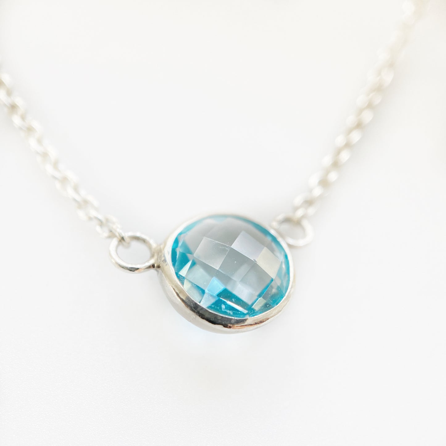 Blue Topaz Pendant